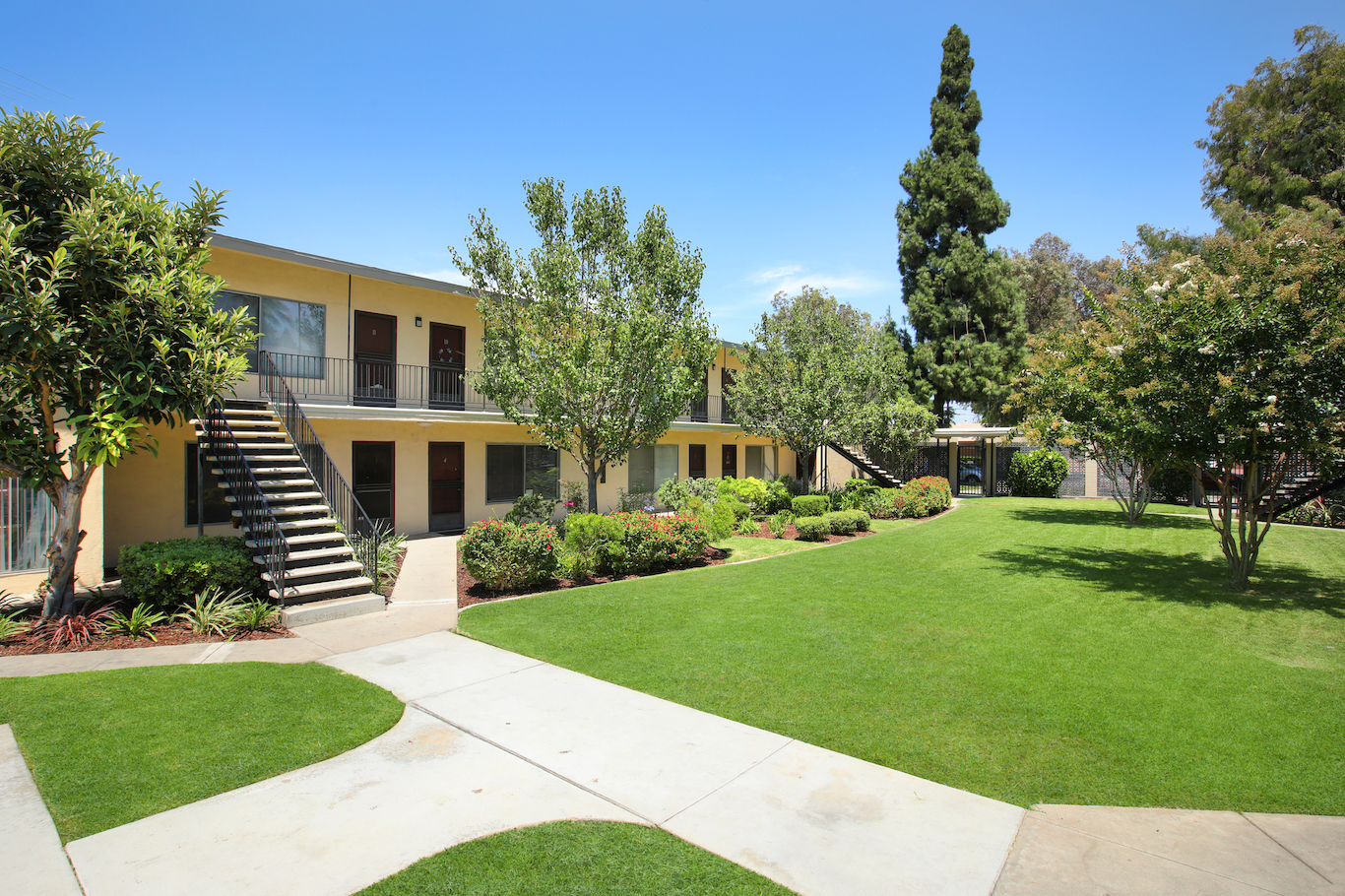 Dresden Place, apartment building exterior.